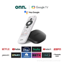 CONVERTIDOR Onn. GOOGLE TV Streaming Box 4K