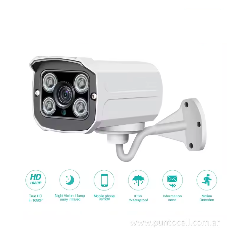 CAMARA SEGURIDAD IP AITECH WIFI EXTERIOR INFRARROJO (EC-100159)