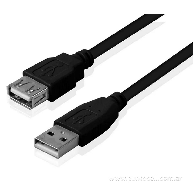 CABLE ALARGADOR USB A USB HEMBRA 70 CM