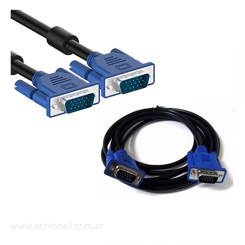 CABLE VGA A VGA 1.5 METROS