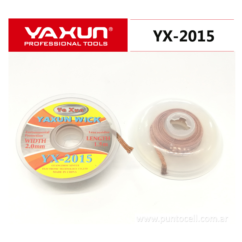 MALLA DESOLDANTE YAXUN YX-2015 2mm