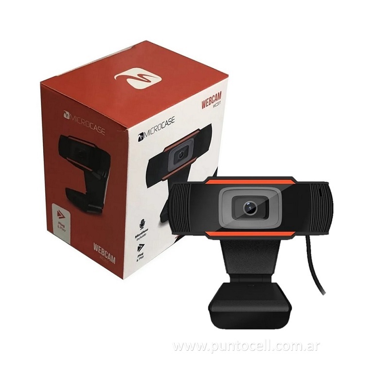 CAMARA WEB MICROCASE WC801 1080P