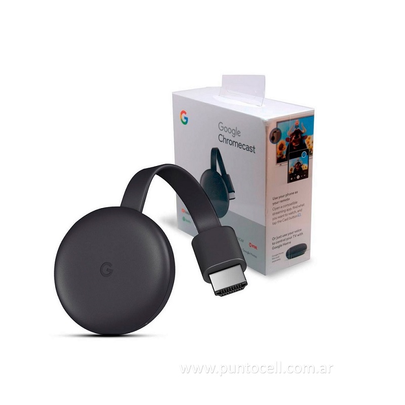 CONVERTIDOR SMART GOOGLE CHROMECAST 3er Gen