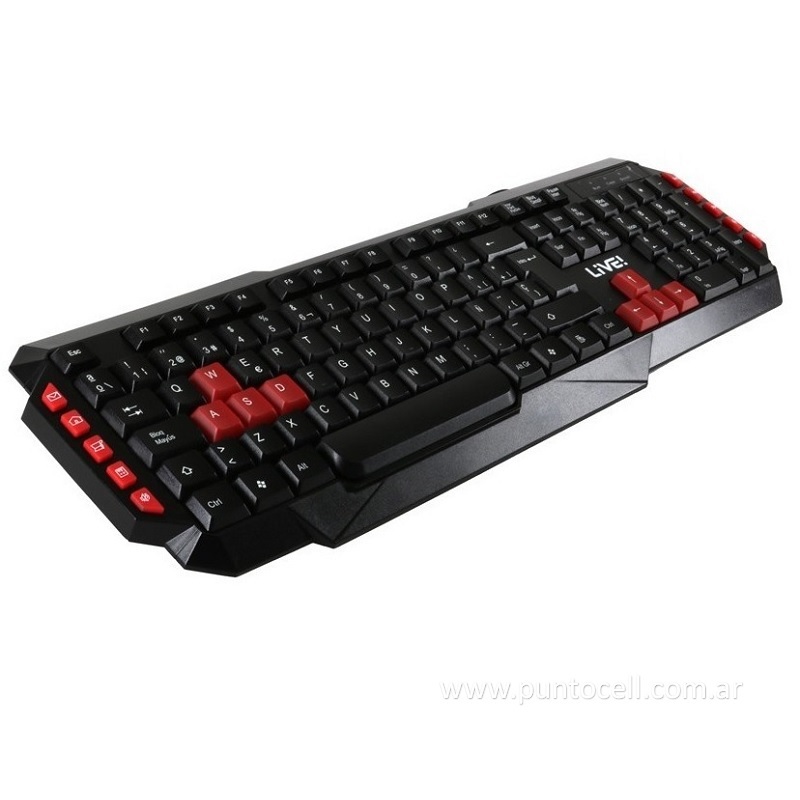 TECLADO LIVE LVT-903 C/ CABLE USB RETROILUMINADO