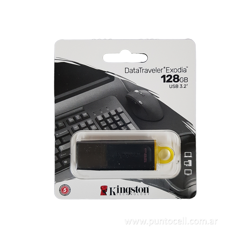 PENDRIVE KINGSTON EXODIA 128GB 3.2 DTX