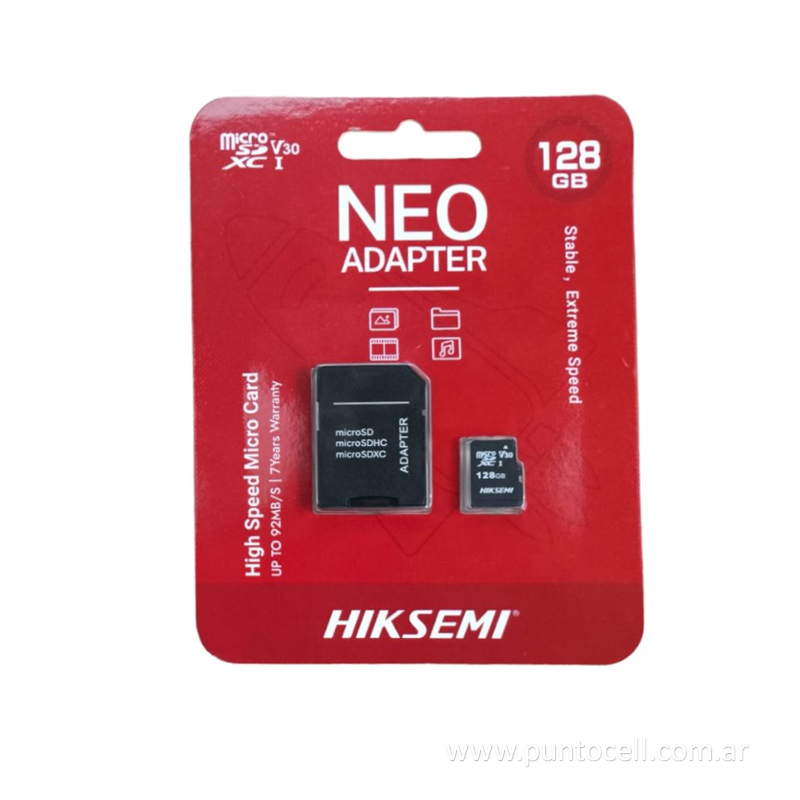 MEMORIA HIKVISION - HIKSEMI SD 128GB CASE 10