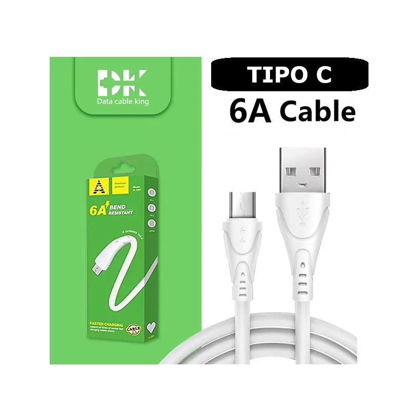 CABLE USB DK A-001 TIPO C