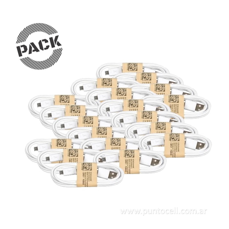 PACK x 40 - CABLES USB KARSEN AC105 MICRO USB