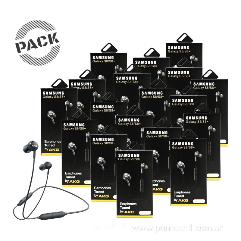 PACK x 40 - AURICULARES BLUETOOTH SAMSUNG S8/S8 PLUS AKG