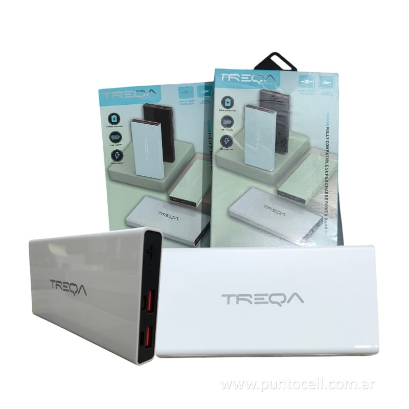 CARGADOR PORTATIL TREQA 10000 mAh