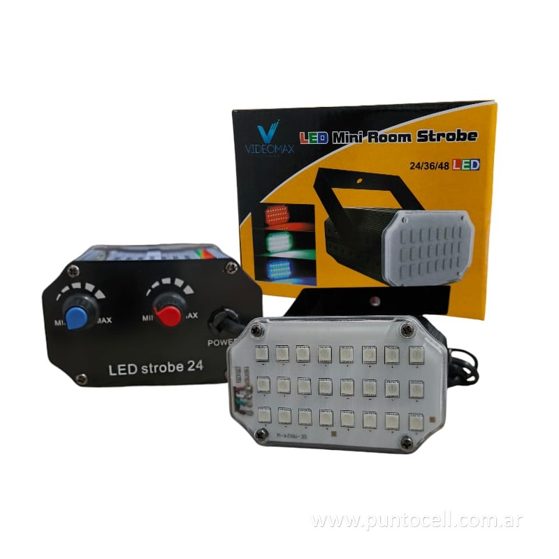 LUZ LED MINI ROOM STROBE RITMICO