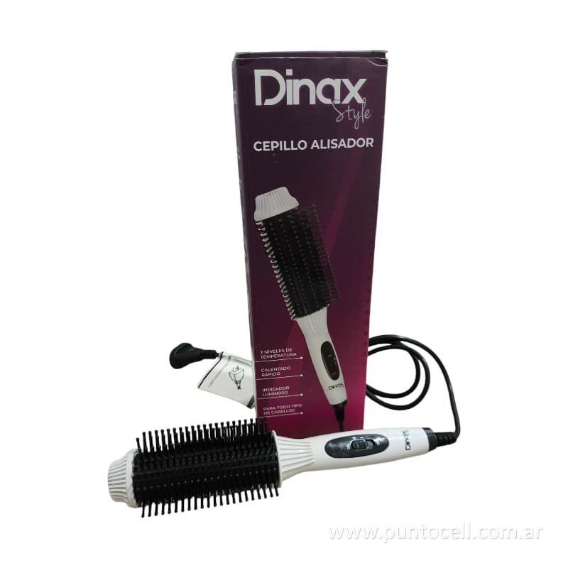 COSMETICA PERSONAL CEPILLO ALISADOR DINAX (PLHCR2213)