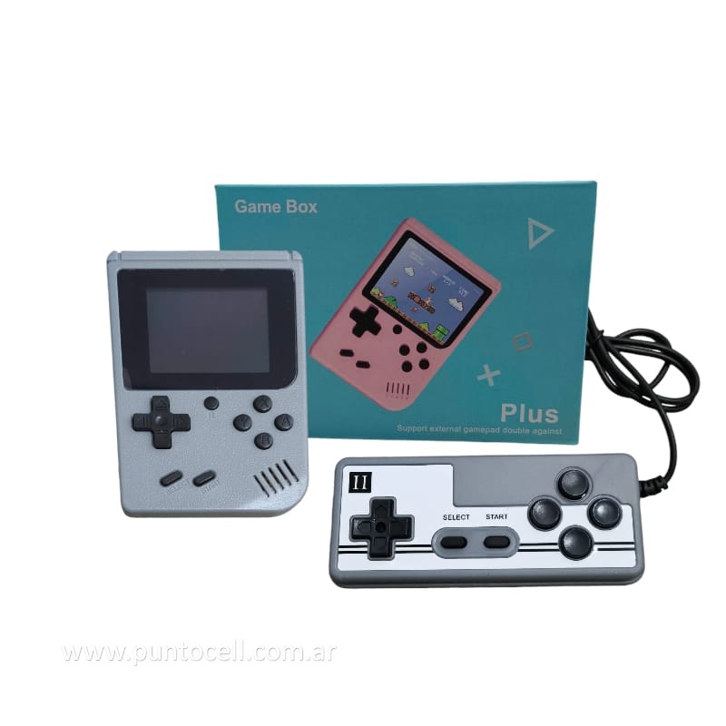 CONSOLA PORTATIL GAME BOX 400 JUEGOS C/ JOYSTICK