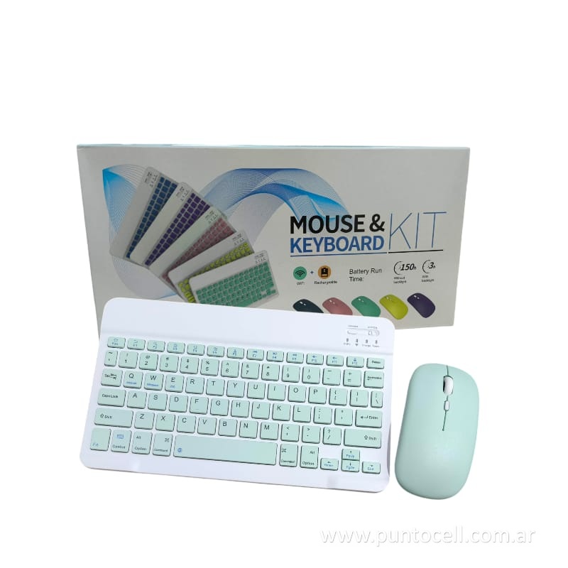 KIT INALAMBRICO BLUETOOTH DINAX MINI • TECLADO + MOUSE (DX-CBT002)