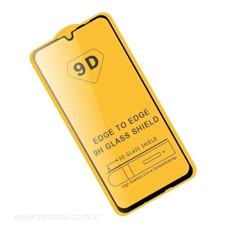 VIDRIO TEMPLADO 9D XIAOMI NOTE 9T