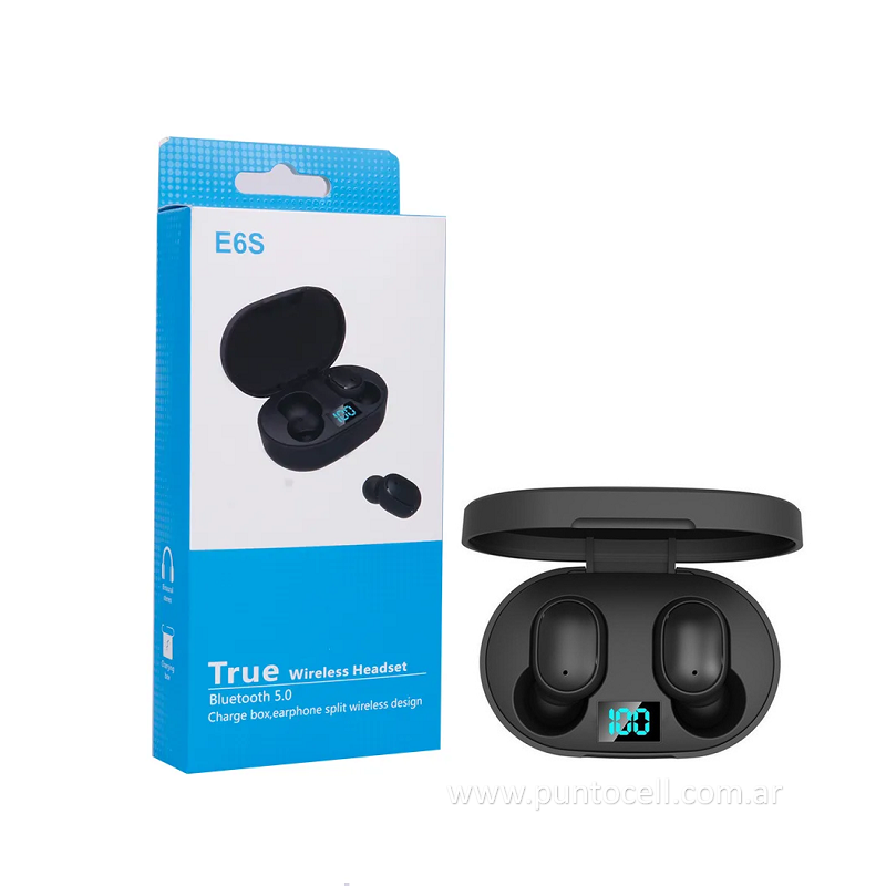 PACK x 10 - AURICULARES  BLUETOOT E6s MIPODS