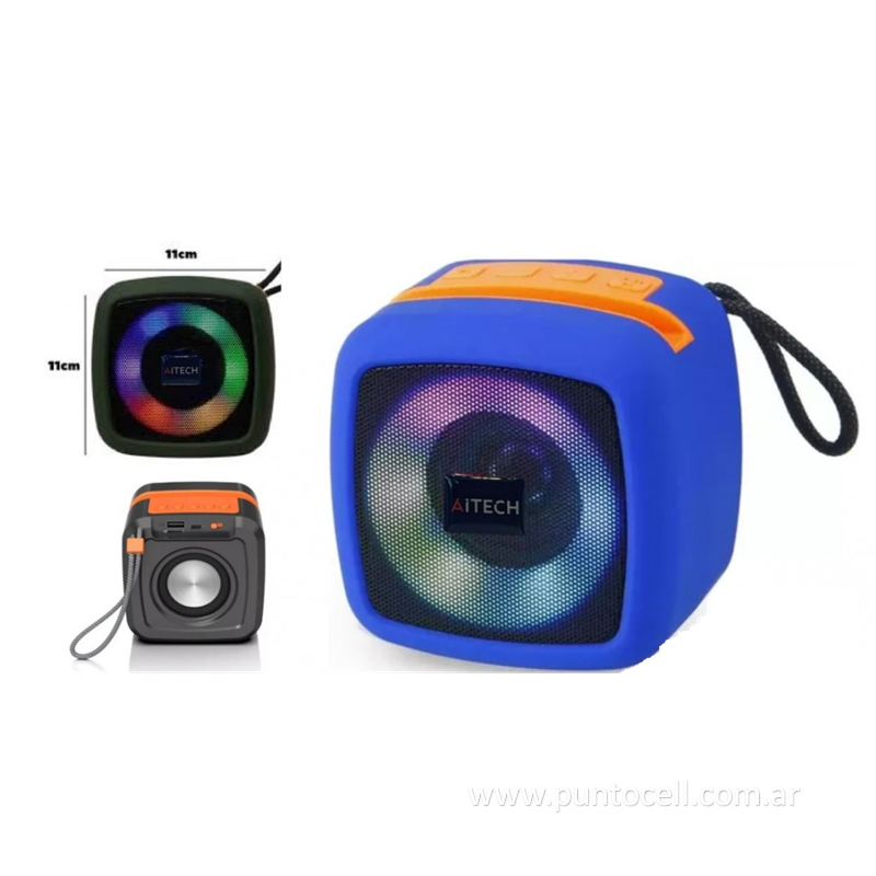 PARLANTE PORTATIL BLUETOOTH AITECH CHARLOTTE - 5W (AI 8390)