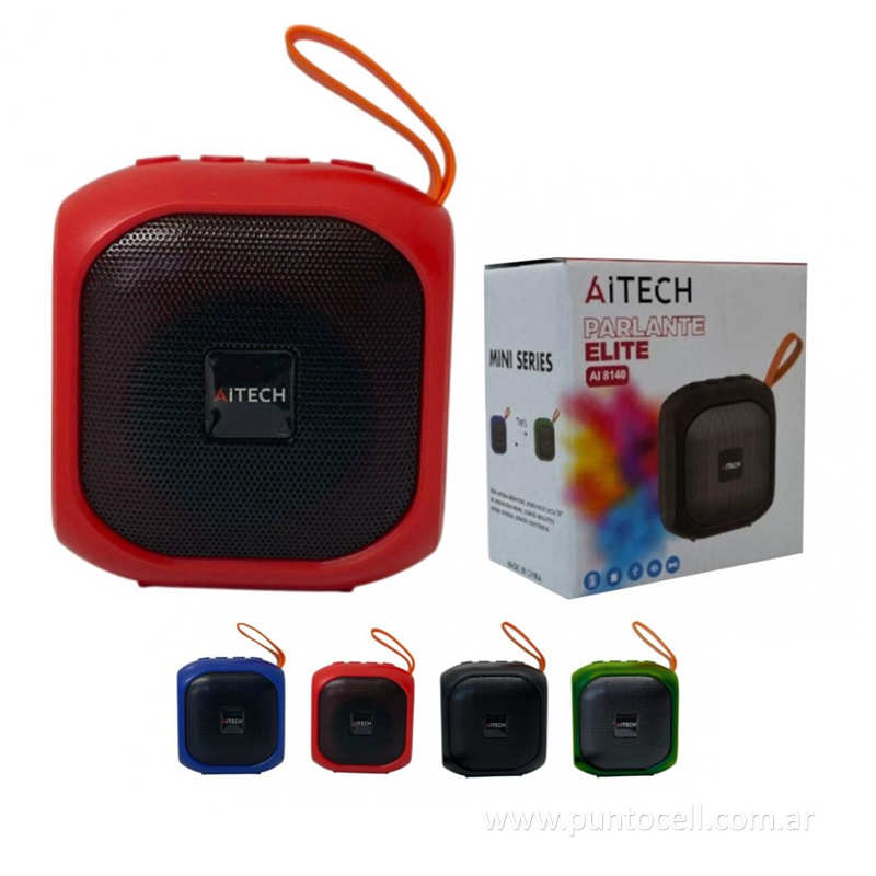 PARLANTE PORTATIL BLUETOOTH AITECH ELITE TWS - 3W (AI 8140)