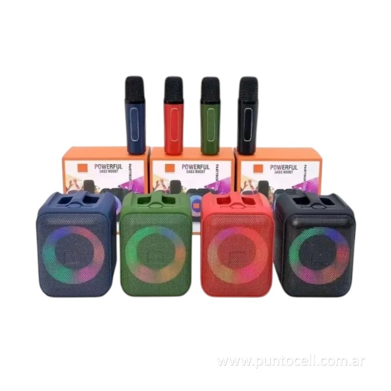 PARLANTE PORTATIL BLUETOOTH JBK-1302 KARAOKE