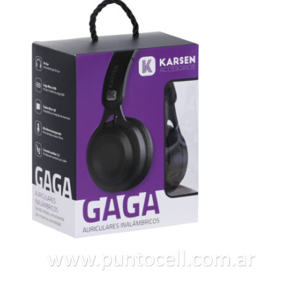 AURICULAR VINCHA BLUETOOTH KARSEN GAGA