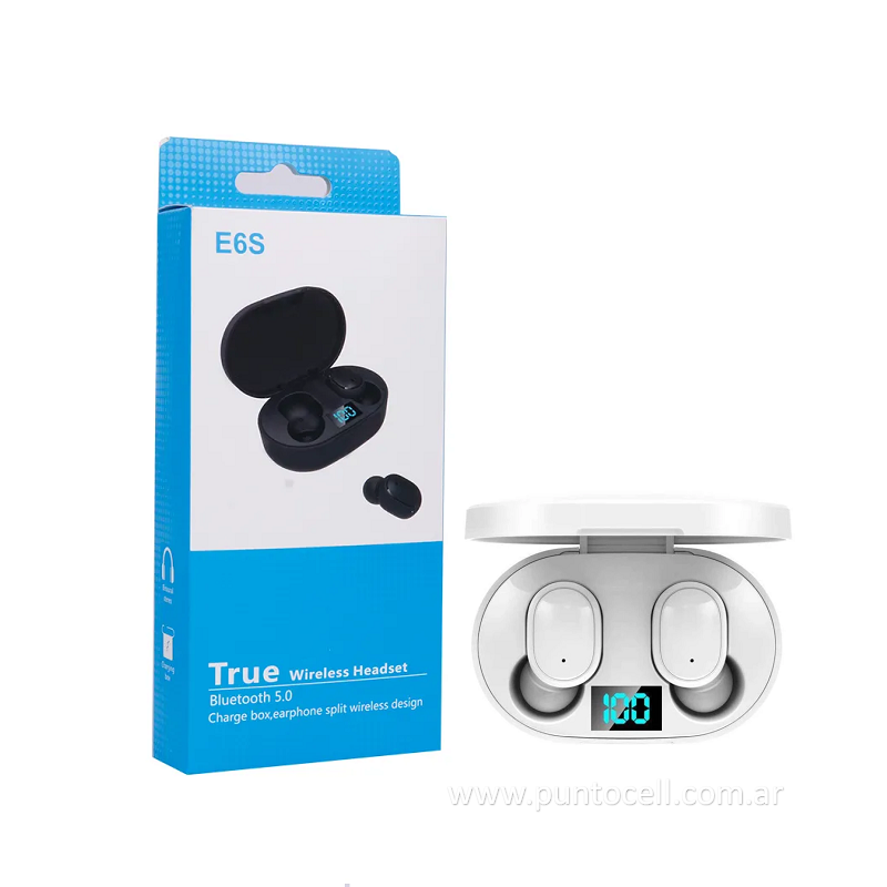 AURICULAR BLUETOOTH E6S MIPODS