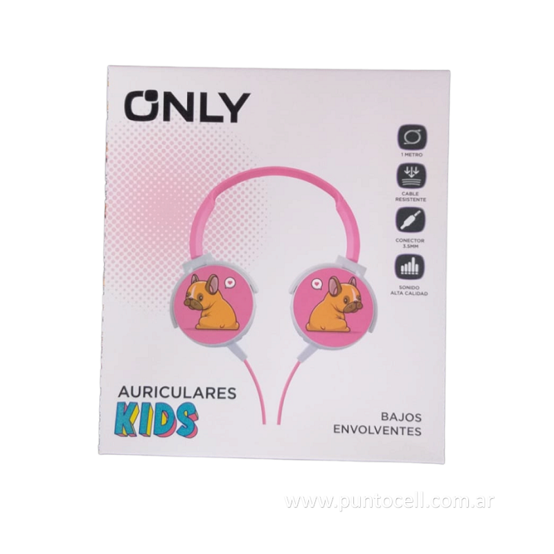 AURICULAR VINCHA ONLY KIDS MOD77