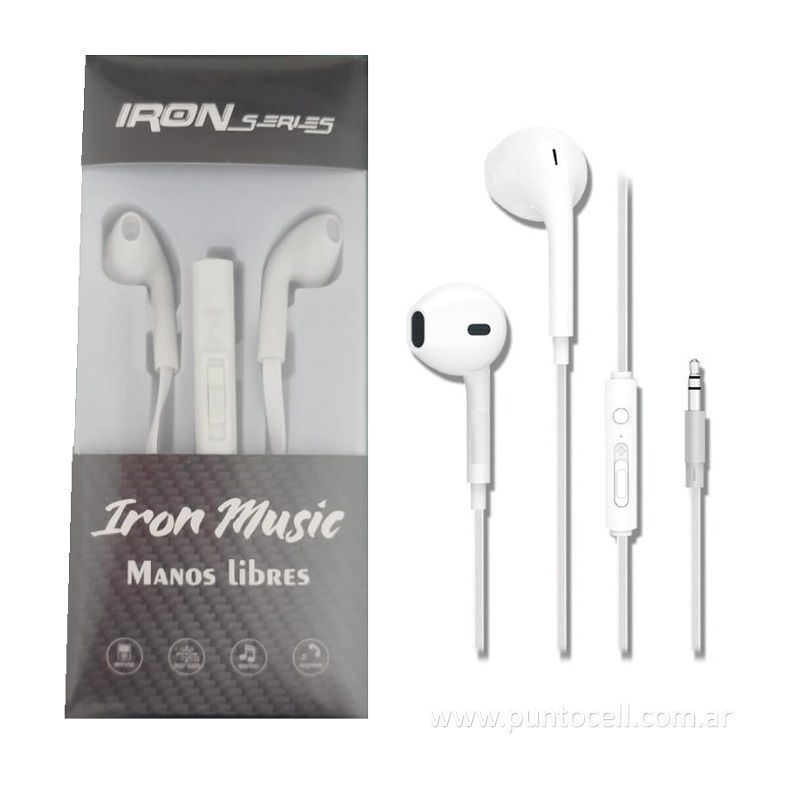 AURICULAR IN EAR IRON MUSIC AC3074