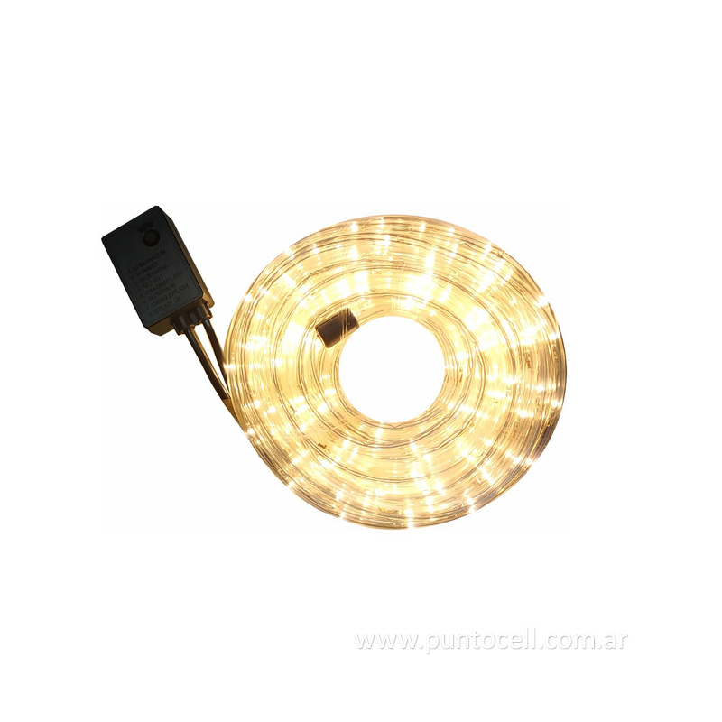 MANGUERA LED 5 METROS BLANCO CALIDO