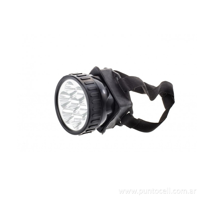 LINTERNA MINERO 7 LEDS