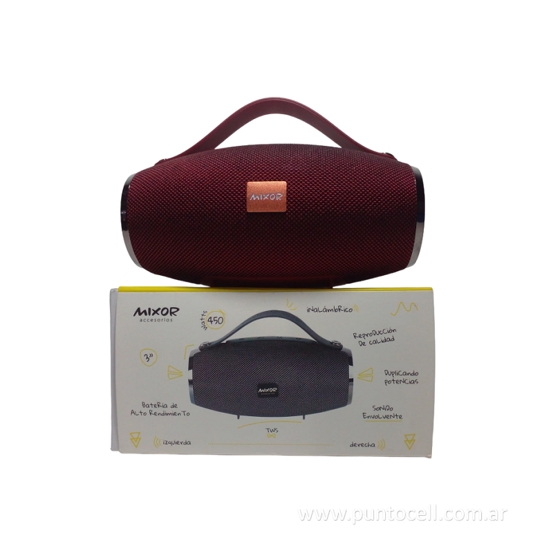 PARLANTE PORTATIL BLUETOOTH MIXOR MOD95 3"