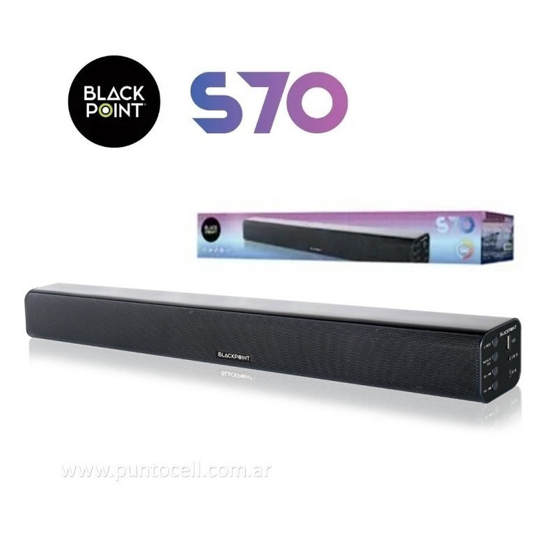 BARRA DE SONIDO BLACKPOINT BT S70