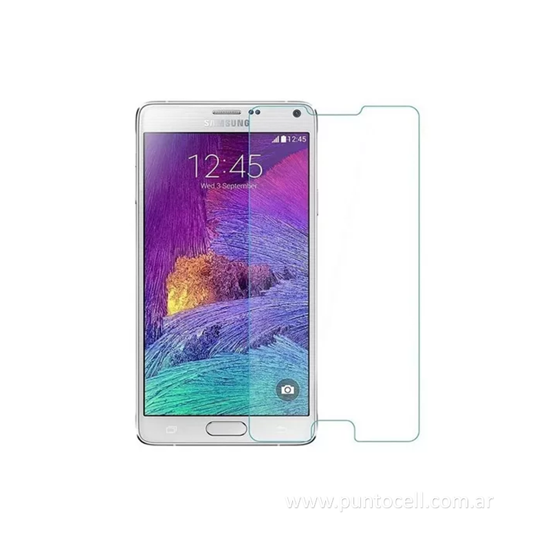 VIDRIO TEMPLADO SAMSUNG NOTE 4 N910