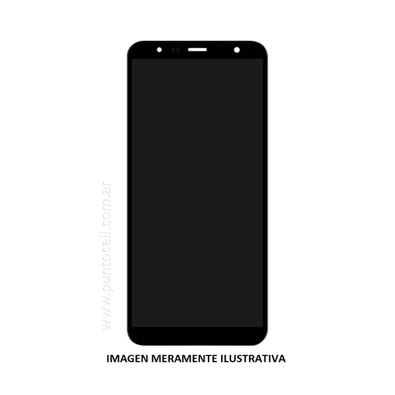 MODULO SAMSUNG J6 (J600) NEGRO INCELL S/ LOGO