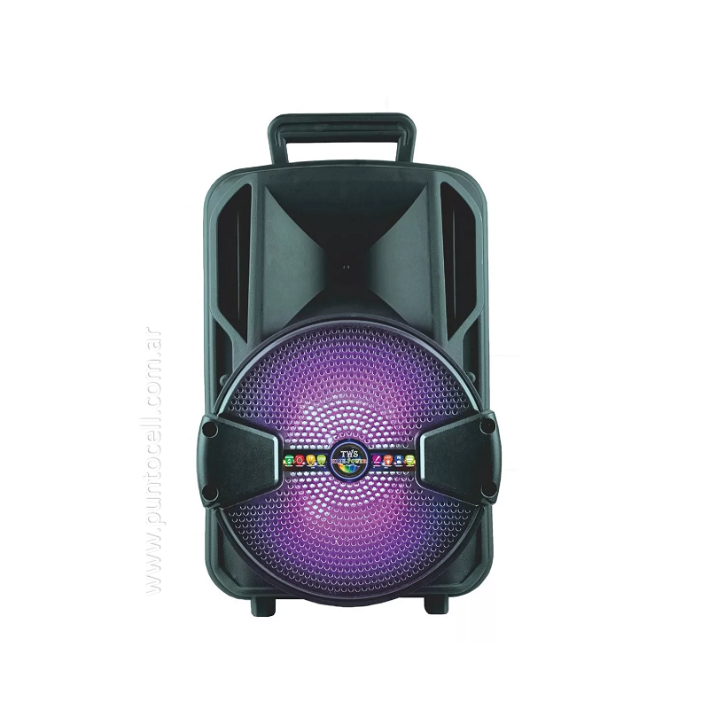 PARLANTE PORTATIL BLUETOOTH KASSEL SK-PS081 PARTY SPEAKER 8" 10W