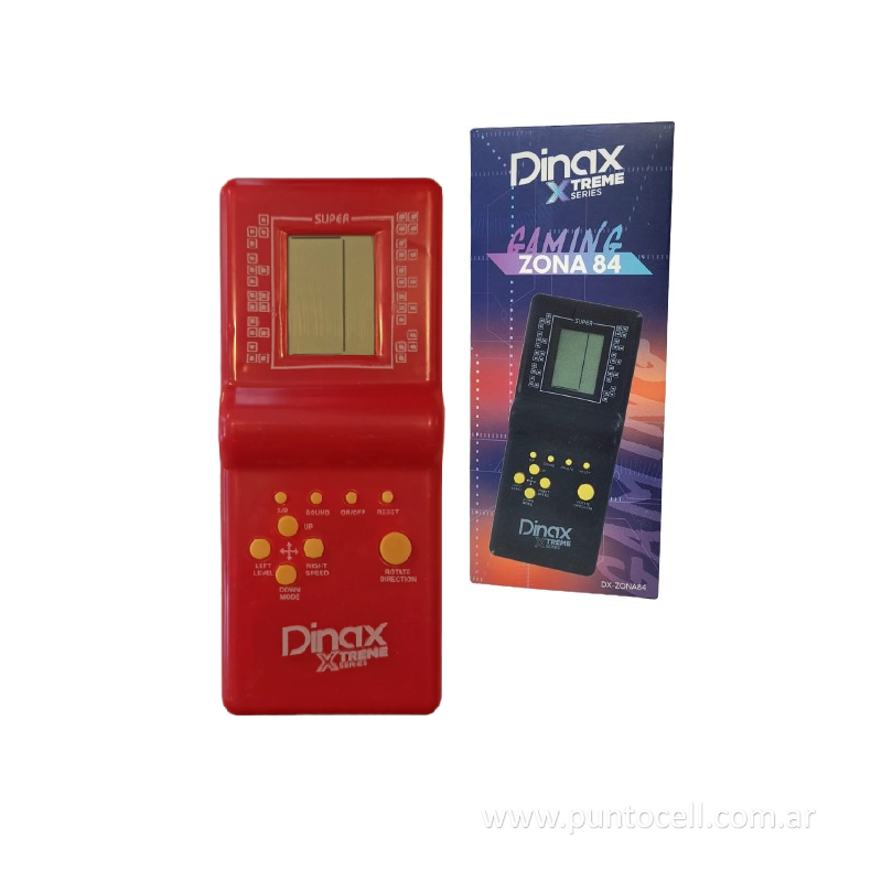 CONSOLA PORTATIL DINAX TETRIS GAMING ZONA 84