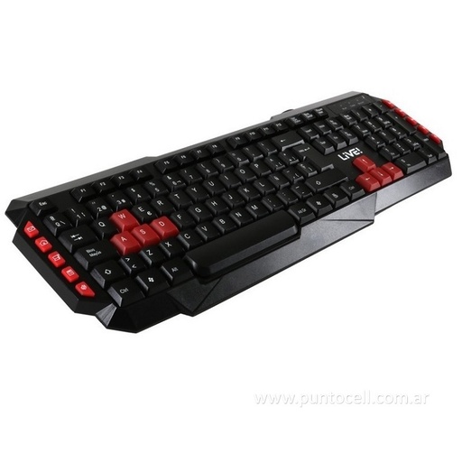 [104356] TECLADO LIVE LVT-903 C/ CABLE USB RETROILUMINADO