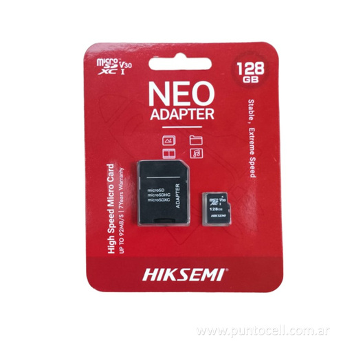 [104641] MEMORIA HIKVISION - HIKSEMI SD 128GB CASE 10