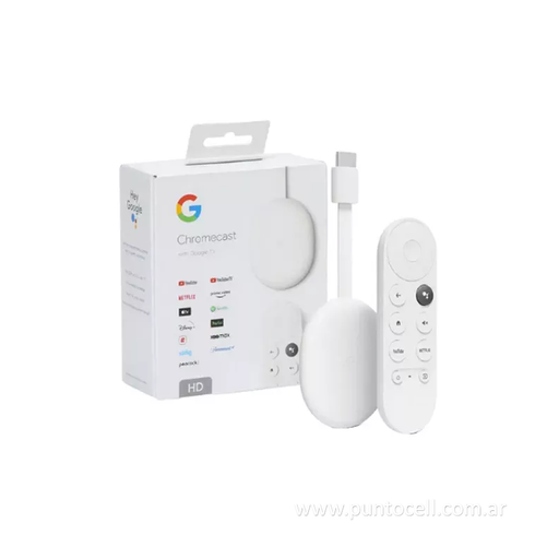 [104650] CONVERTIDOR SMART GOOGLE CHROMECAST 4ta Gen