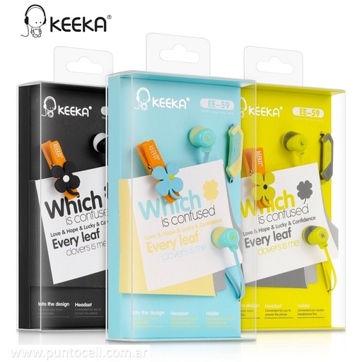 [104718] AURICULAR IN EAR KEEKA EE-59