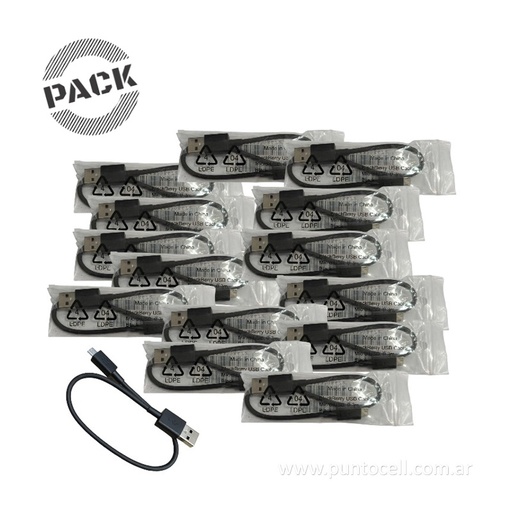 [105190] PACK x 20 - CABLES USB BLACKBERRY MICRO USB - ORIGINAL