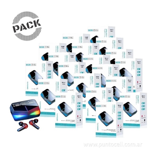 [105204] PACK x 50 - AURICULARES BLUETOOTH M28