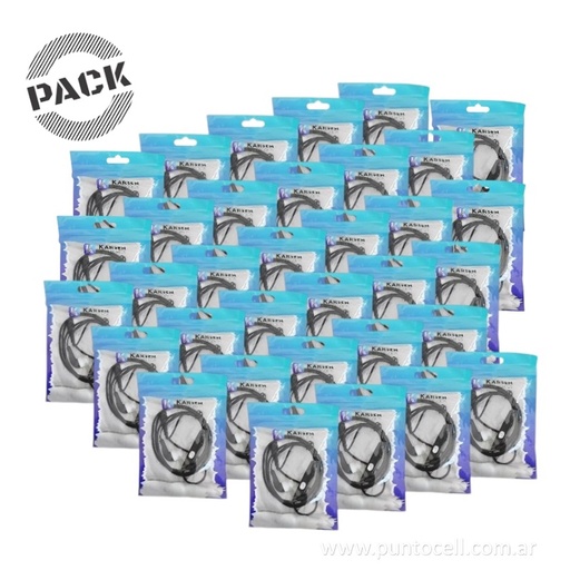 [105215] PACK x 100 - AURICULARES IN EAR IMAX MOD-009 / KARSEN MARLEY