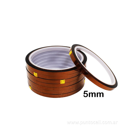 [105256] CINTA ALTA TEMPERATURA COBRE KAPTON 5mm