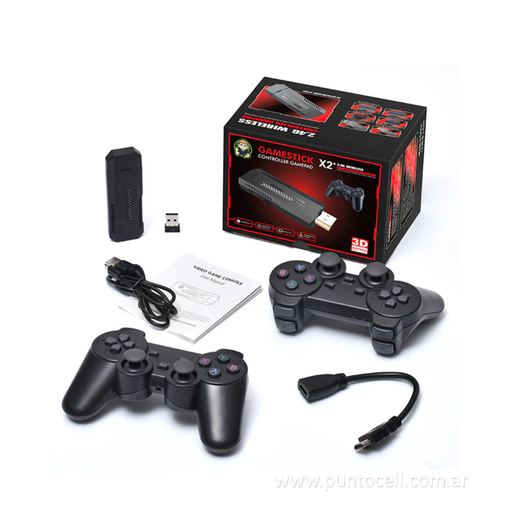 [106041] CONSOLA DE JUEGO GAMESTICK X2 PLUS