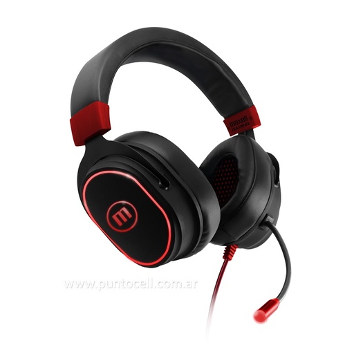 [12802] AURICULAR GAMER MAXELL SAMURAI USB CA-H C/MICROFONO 1200