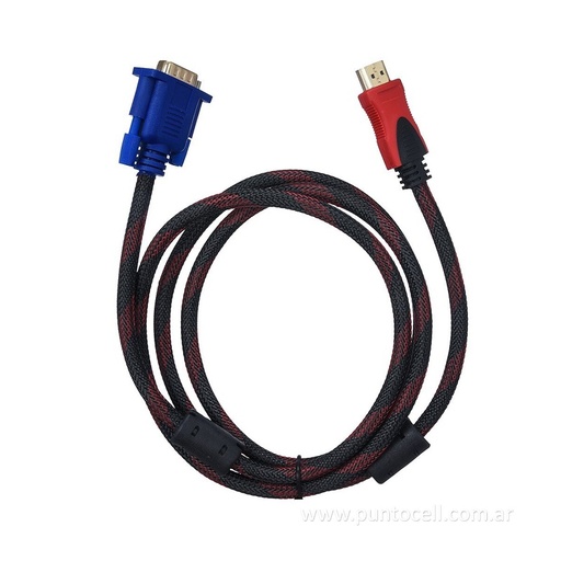 [17206] CABLE HDMI A VGA MALIBU SP4K-TC 1.5 M