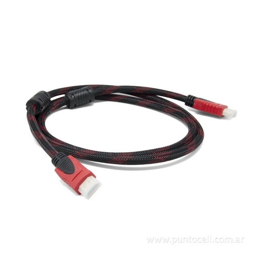 [5167] CABLE HDMI MALLADO 1.5 METROS