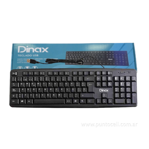 [16623] TECLADO DINAX DX-TEC643 C/ CABLE USB