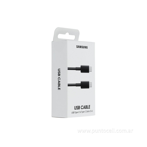 [18362] CABLE USB SAMSUNG TIPO C a TIPO C CARGA RAPIDA - 1.4m