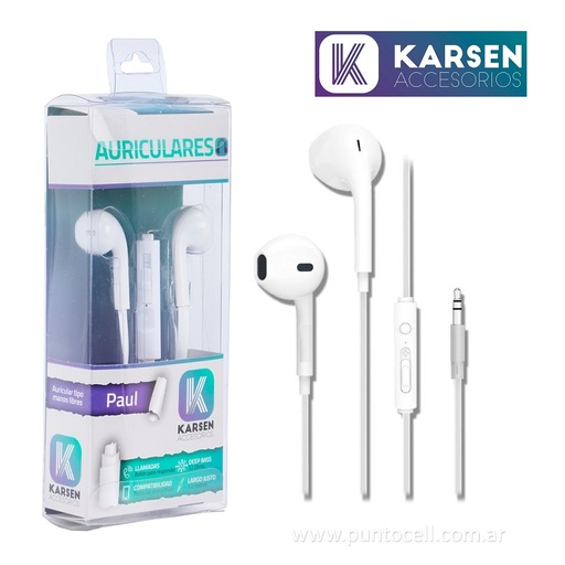 [10969] AURICULAR IN EAR KARSEN PAUL AC3074